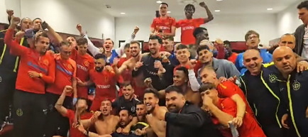 Liga 1 - Etapa 7 - play-off: Fotbal Club FCSB - Farul Constanța 2-1